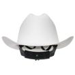 Western Outlaw Hard Hat - White product photo