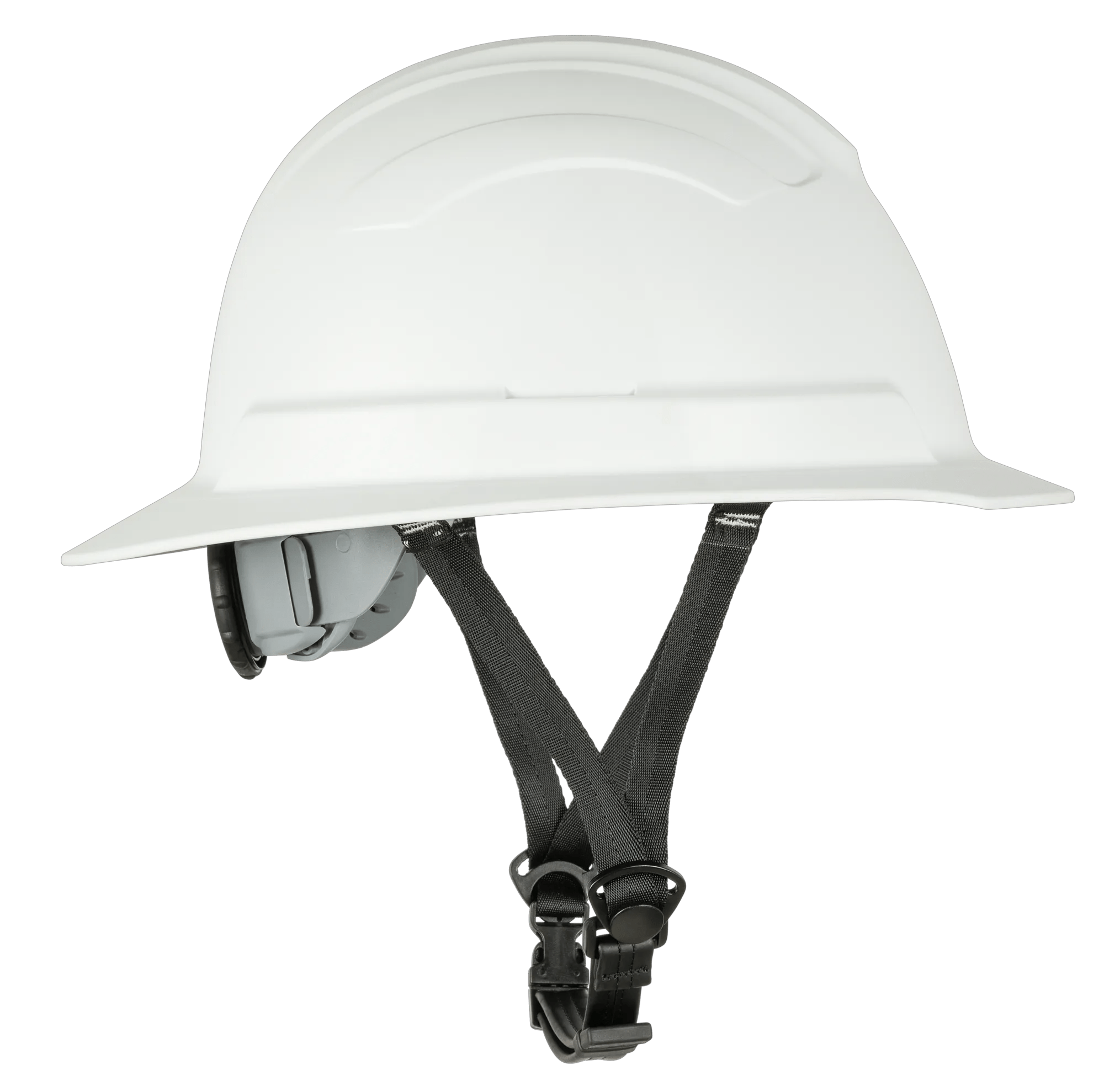 BLOCKHEAD2 Type 2 Full Brim Safety Helmet – Non-Vented – White
