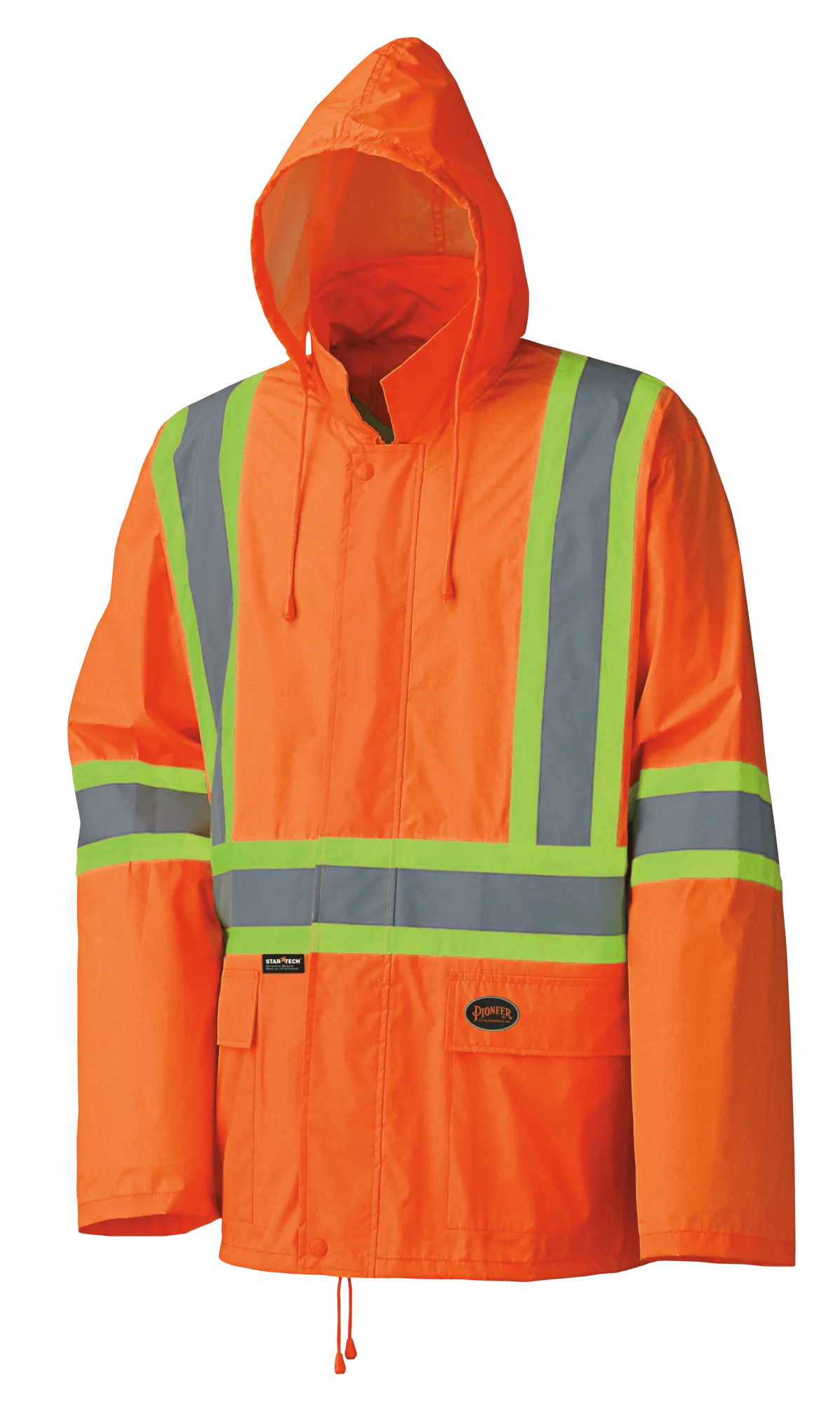 Hi–Vis Lightweight Waterproof Rain Suit – Orange – Men's 2XL