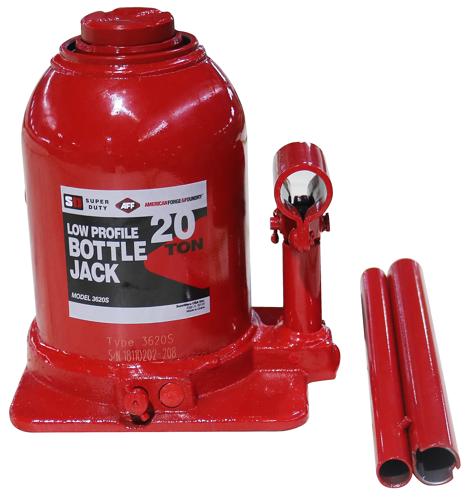 20–Ton Super Duty Manual Bottle Jack–  Low–Profile product photo