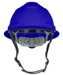 BLOCKHEAD2 Type 2 Full Brim Safety Helmet &ndash; Vented &ndash; Blue product photo