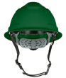BLOCKHEAD2 Type 2 Full Brim Safety Helmet &ndash; Vented &ndash; Green product photo
