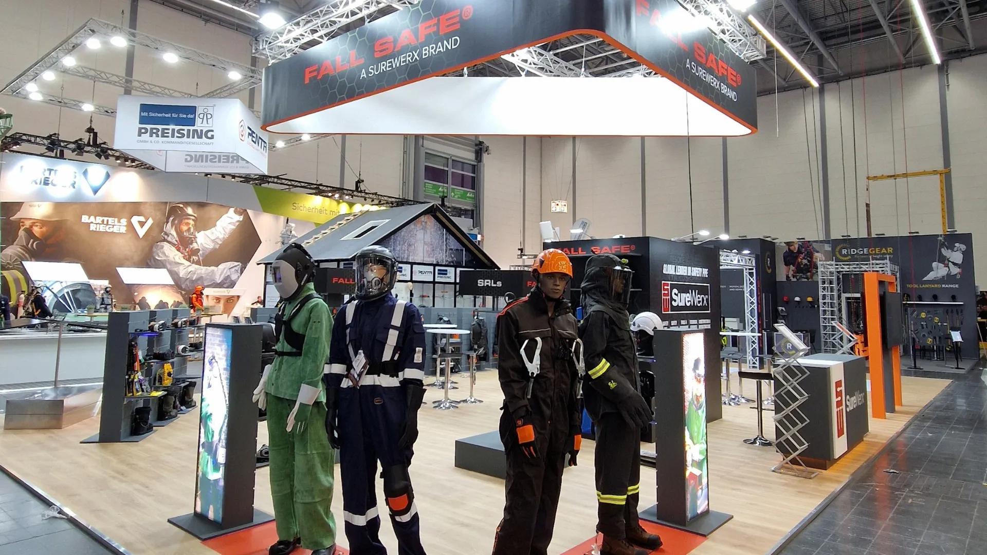 Fall Safe - SureWerx Booth at AplusA 2025