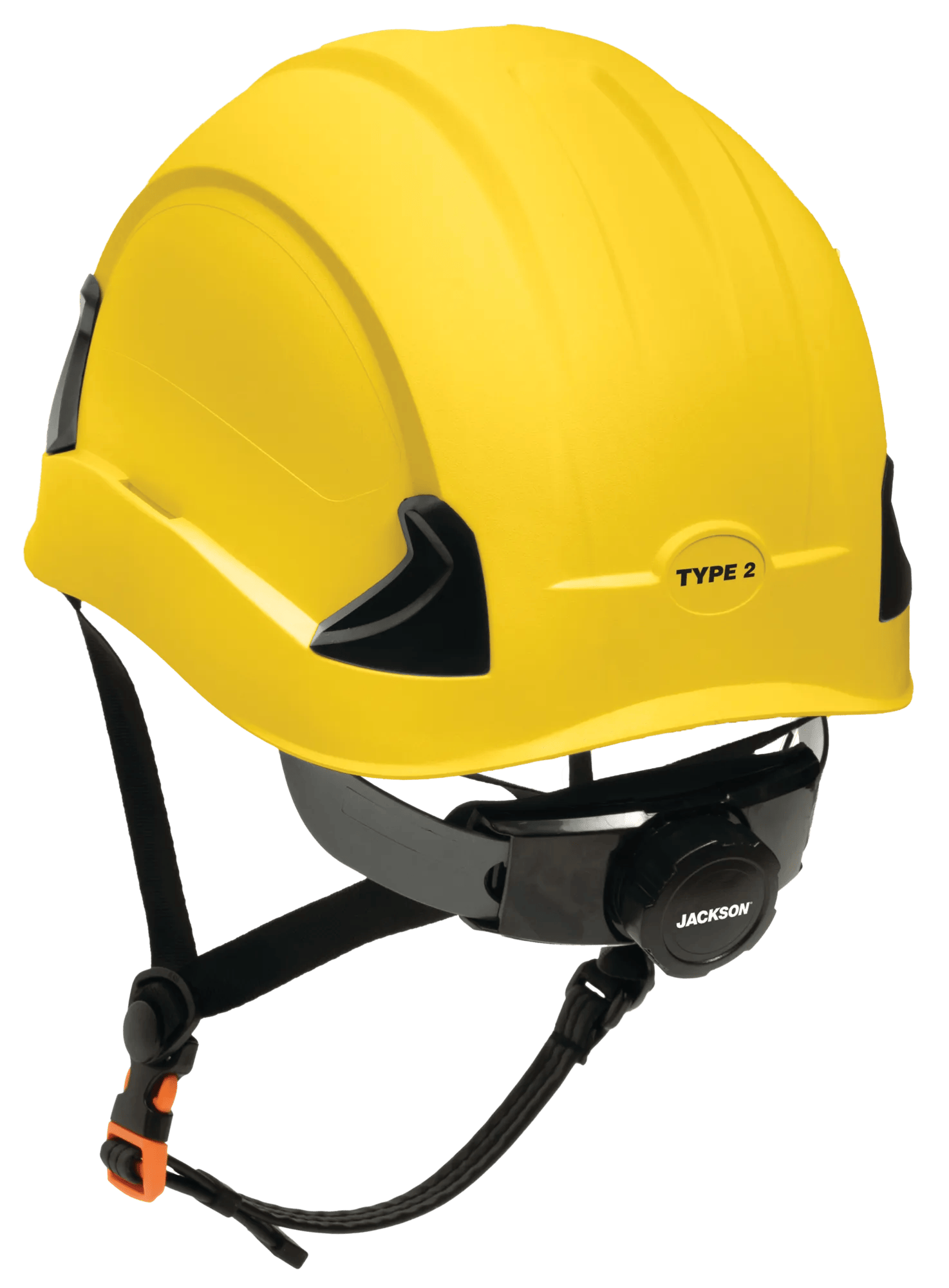 CH-2-300 Type 2 Safety Helmet - Non-Vented - Yellow | 22901 | Hard