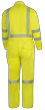 Hi-Vis FR/Arc-Rated 7.5 oz  88/12 Safety Coveralls - Hi-Vis Yellow - 3XL product photo