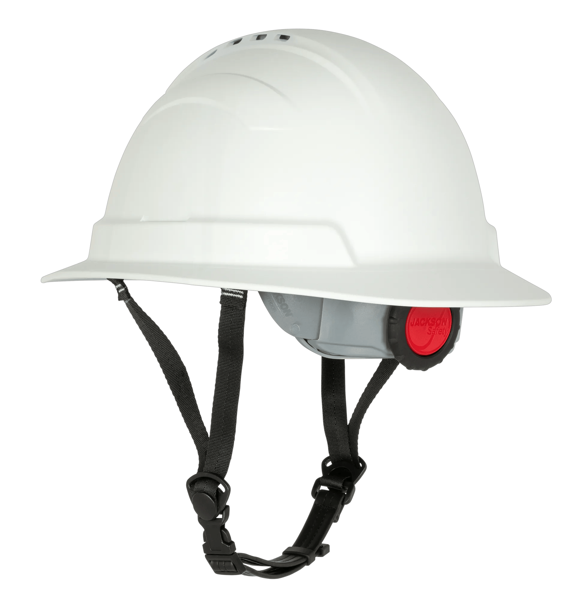 BLOCKHEAD2 Type 2 Full Brim Safety Helmet – Vented – White | 22520