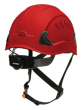 CH-2-400V Type 2 Safety Helmet - Vented - Red product photo