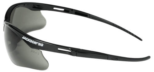 Jackson SG Safety Glasses - Black Frame - Smoke +2.5X Hardcoat Anti-Scratch Lens product photo