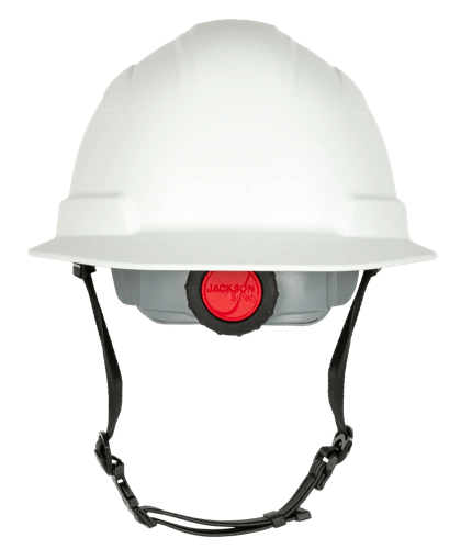 BLOCKHEAD2 Type 2 Full Brim Safety Helmet &ndash; Non-Vented &ndash; White product photo