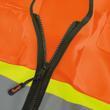 Hi-Vis Tricot Poly Safety Vest - Adjustable - Hook & Loop Closure - Hi-Vis Orange - S/M product photo