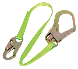 Webbing Restraint Lanyard - Body Snap/Anchor Form - 6 ft. product photo