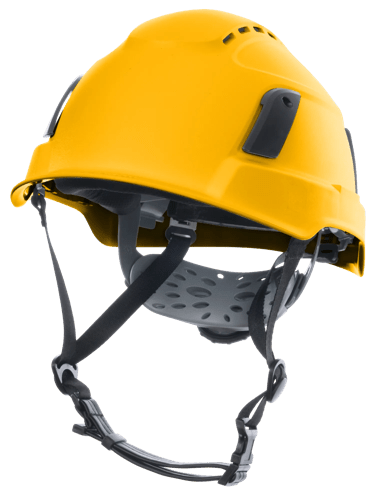 XS2-500 Series Type 2+ Vented Safety Helmet  - Yellow product photo