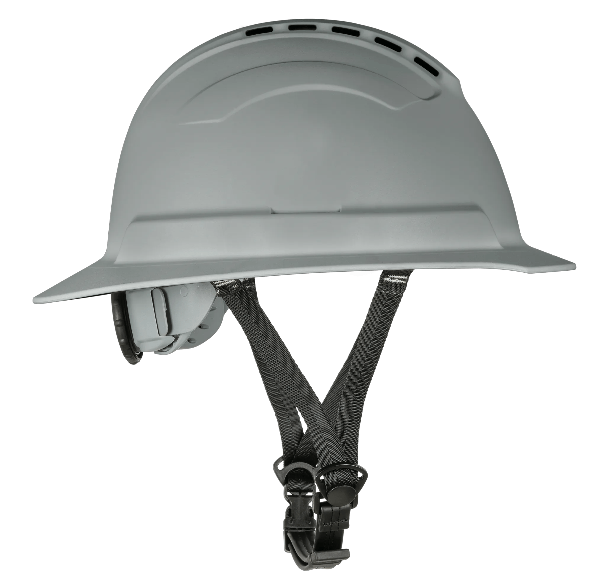 ビギナー必見！良品セット！HEAD HARMONIZED 146 キャンバー！ BLOCKHEAD2 Type 2 Full Brim Safety Helmet – Vented – Gray | 22528