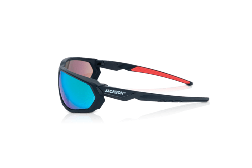 HyperGuard Safety Glasses - F Series - Green Mirror Lens product photo