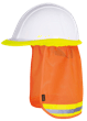 Hi-Vis Mesh Cooling Hard Hat  Sunshade - Hi-Vis Orange - O/S product photo