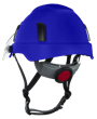 XS2-500 Series Type 2+ Safety Helmet w/Flip-Up Visor - Blue product photo