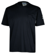100% FR/Arc-Rated 7 oz Cotton Interlock Short-Sleeved Safety Shirt - Navy - M product photo