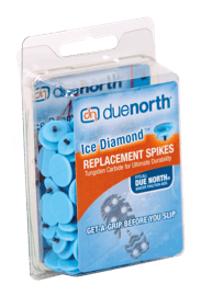 Ice Diamond Replacement Spikes for Due North Traction Aids - 100pk product photo