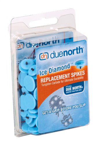 Ice Diamond Replacement Spikes for Due North Traction Aids - 100pk product photo