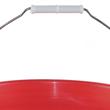 Plastic Bucket - with lid - 5 Gallon - Heavy Duty - Red product photo