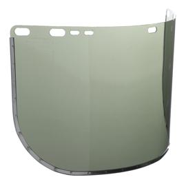 Acetate Face Shield Window - Shape D - Bound - Light Green product photo