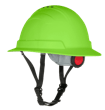 BLOCKHEAD2 Type 2 Full Brim Safety Helmet &ndash; Vented &ndash; HV Green product photo