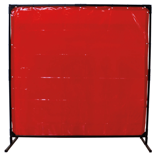 Stur-D-Screen Welding Safety Screen - Adjustable Panel - 6' x 6' - 6' x 8' product photo