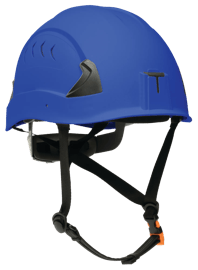 CH-2-400V Type 2 Safety Helmet - Vented - Blue product photo