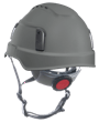 XS2-500 Series Type 2+ Vented Safety Helmet  - Grey product photo