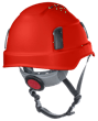 XS2-500 Series Type 2+ Vented Safety Helmet  - Red product photo