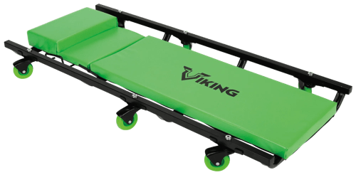 Viking 40" Adjustable Head Creeper - 400 lb Capacity - 6 Casters product photo