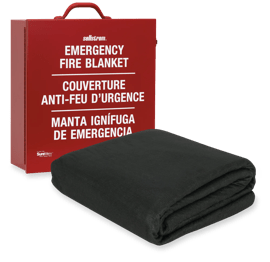 High-Temperature Emergency Fire Blanket - Carbon Fiber - 16 oz product photo