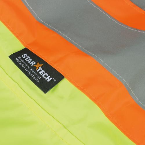 Hi&ndash;Vis Lightweight Waterproof Rain Suit &ndash; Yellow/Green &ndash; Men's 3XL product photo