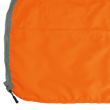 Hi-Vis 150D Poly Twill Surveyor's Safety Vest - Snap Closure - Hi-Vis Orange - XL product photo