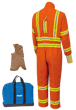 GES6&trade; Gas Extraction Suit Kit with Escape Strap &ndash; Orange &ndash; 4XL product photo