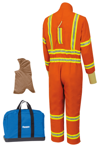 GES6&trade; Gas Extraction Suit Kit with Escape Strap &ndash; Orange &ndash; 4XL product photo