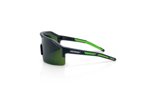 Maxview+ Safety Glasses - Black Frame - Shade 5 IR Lens product photo