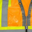 Hi-Vis Mesh-Back Surveyor's Safety Vest - Hi-Vis Orange - XL product photo