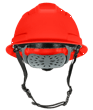 BLOCKHEAD2 Type 2 Full Brim Safety Helmet &ndash; Non-Vented &ndash; Red product photo