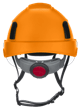 XS2-500 Series Type 2+ Safety Helmet w/Flip-Up Visor - Hi-Vis Orange product photo