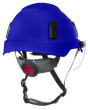 XS2-500 Series Type 2+ Safety Helmet w/Flip-Up Visor - Blue product photo