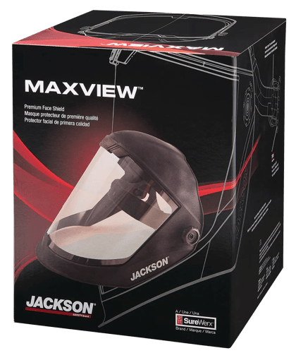 Maxview™ Series Premium Face Shield with 370 Speed Dial® Ratcheting Headgear product photo