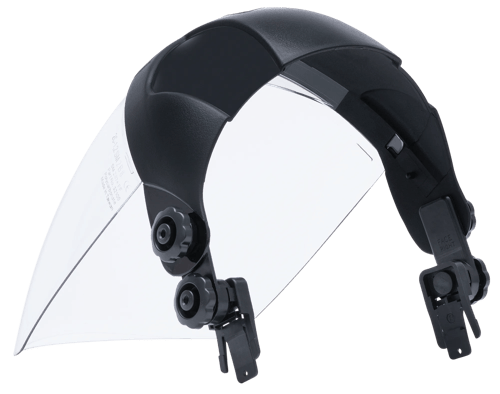 DP4  Series Face Shield - Universal Adapter - Polycarbonate - Clear - Anti-Fog product photo