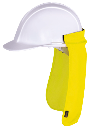 Hi-Vis Cooling Hard Hat  Sunshade - Hi-Vis Yellow/Green - One Size Fits All product photo