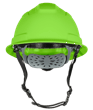 BLOCKHEAD2 Type 2 Full Brim Safety Helmet &ndash; Vented &ndash; HV Green product photo