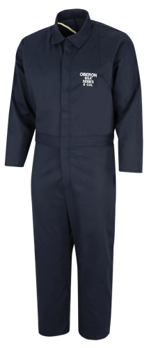 8 Cal BSA&trade; FR Arc Flash Coveralls with Escape Strap &ndash; Navy &ndash; S product photo