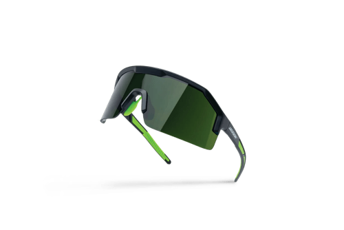 Maxview+ Safety Glasses - Black Frame - Shade 5 IR Lens product photo