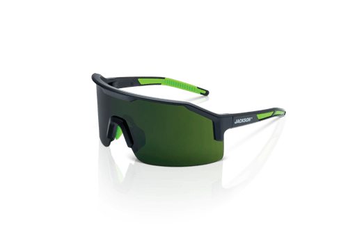 Maxview+ Safety Glasses - Black Frame - Shade 5 IR Lens product photo