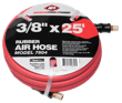 Rubber Air Hose - 3/8" x 25' product photo