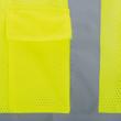 Hi-Vis Poly Mesh Safety Vest - Zipper Closure - Hi-Vis Yellow/Green - XL product photo